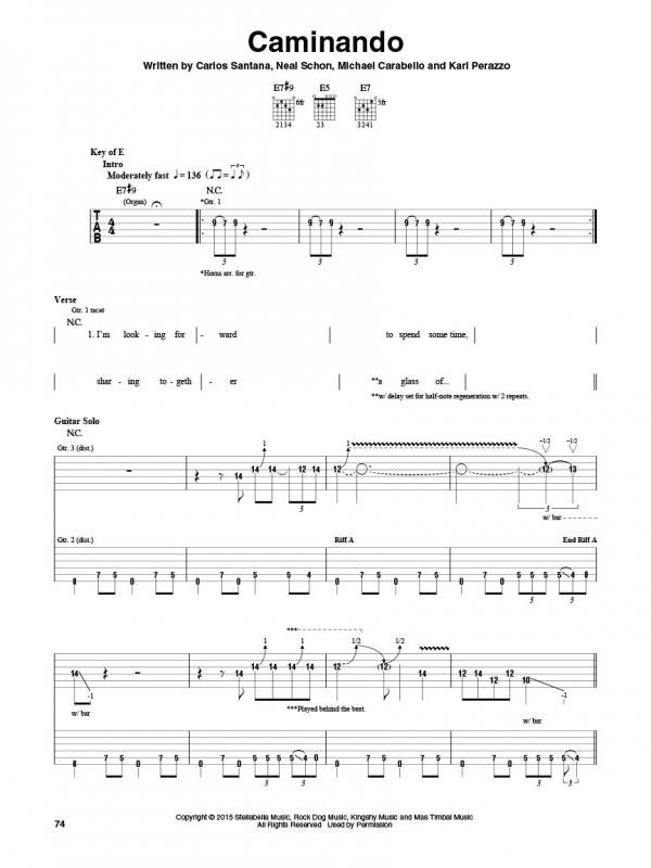 Corazon by Santana- J.WPepper Sheet Music